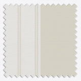 Stripe Moonbeam Day & Night Vertical Sheer 40cm - Zen Shades
