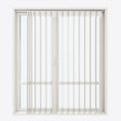Stripe Moonbeam Day & Night Vertical Sheer 40cm - Zen Shades