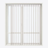 Stripe Pumice Stone Day & Night Vertical Sheer 40cm - Zen Shades