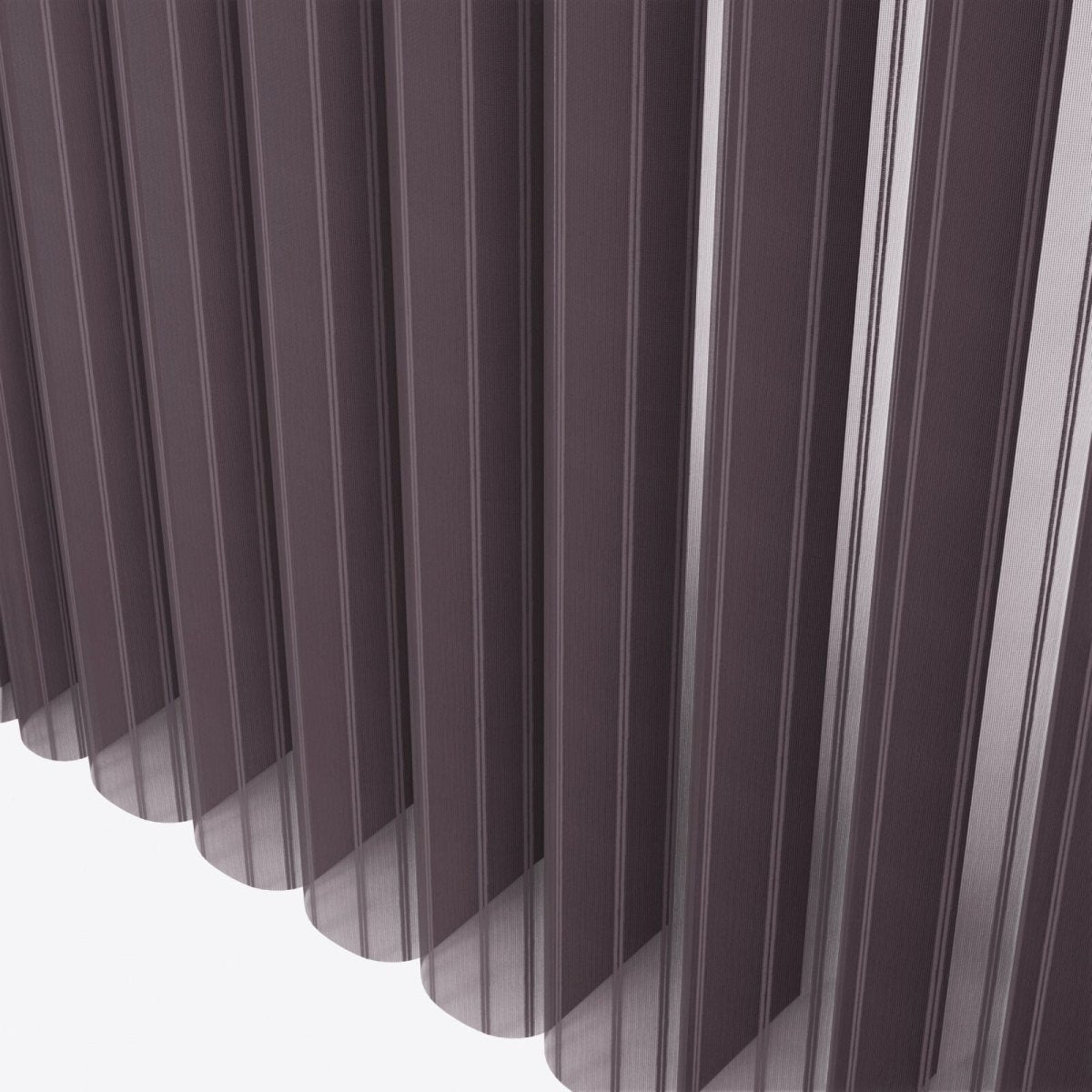 Stripe Purple Day & Night Vertical Sheer 40cm - Zen Shades
