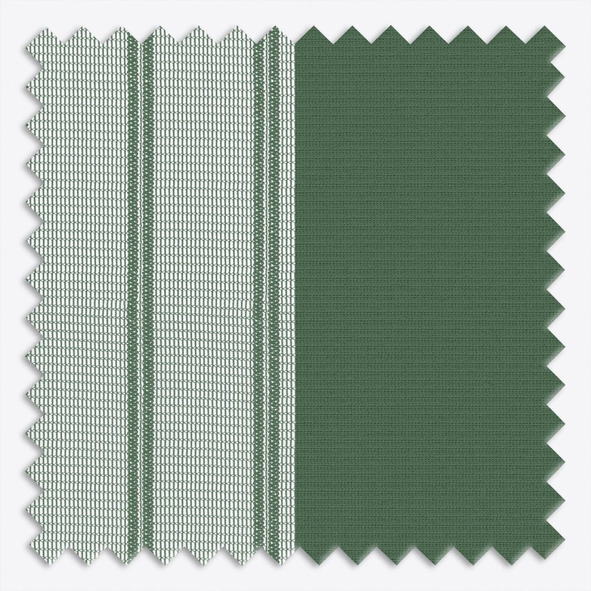 Stripe Refreshing Green Day & Night Vertical Sheer 40cm - Zen Shades