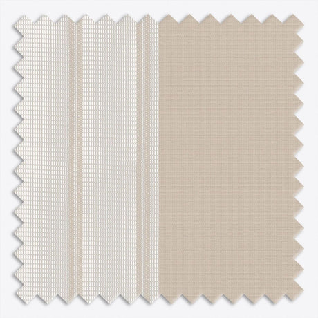 Stripe Savannah Tan Day & Night Vertical Sheer 40cm - Zen Shades