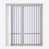 Stripe Sparrow Day & Night Vertical Sheer 40cm - Zen Shades