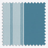 Stripe Storm Blue Day & Night Vertical Sheer 40cm - Zen Shades