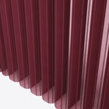 Stripe Syrah Day & Night Vertical Sheer 40cm - Zen Shades