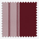 Stripe Syrah Day & Night Vertical Sheer 40cm - Zen Shades
