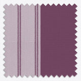 Stripe Winter Bloom Day & Night Vertical Sheer 40cm - Zen Shades