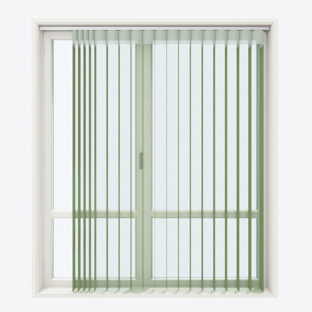 Supreme Alexandrite Green Day & Night Vertical Sheer 33cm - Zen Shades
