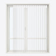 Supreme Brilliant White Day & Night Vertical Sheer 33cm - Zen Shades