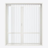 Supreme Brilliant White Day & Night Vertical Sheer 33cm - Zen Shades