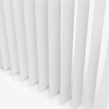 Supreme Brilliant White Day & Night Vertical Sheer 33cm - Zen Shades