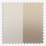 Supreme Cream & Mocha Print Day & Night Vertical Sheer 33cm - Zen Shades