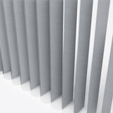 Supreme Dark Grey Day & Night Vertical Sheer 33cm - Zen Shades