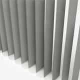 Supreme Dove Grey Day & Night Vertical Sheer 33cm - Zen Shades