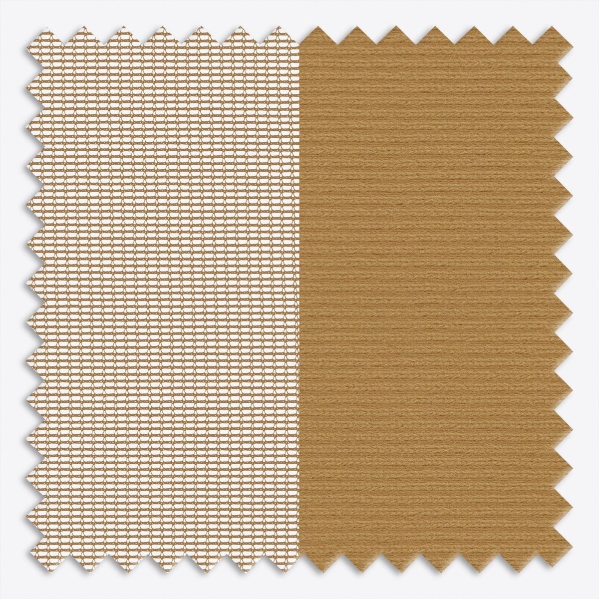 Supreme Green Brown Day & Night Vertical Sheer 33cm - Zen Shades
