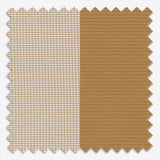 Supreme Green Brown Day & Night Vertical Sheer 33cm - Zen Shades