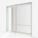 Supreme Light Gray Day & Night Vertical Sheer 33cm - Zen Shades