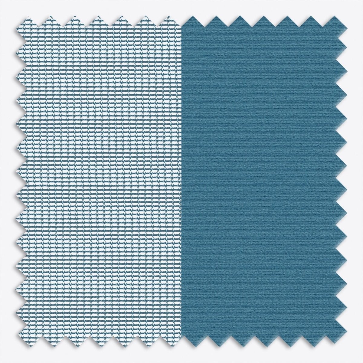 Supreme Metal Blue Day & Night Vertical Sheer 33cm - Zen Shades