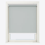 Supreme Mineral Gray Blackout Roller Blinds - Zen Shades