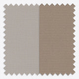 Supreme Sandstone Grey Day & Night Vertical Sheer 33cm - Zen Shades