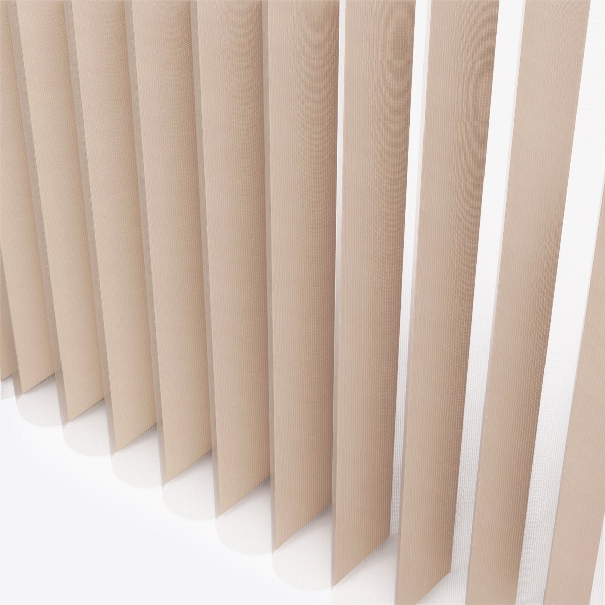 Supreme Travertine Day & Night Vertical Sheer 33cm - Zen Shades