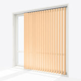 Van Gogh Autumn Blonde Vertical Blinds Replacement Slats - Zen Shades