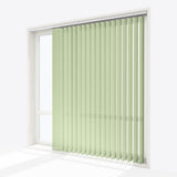 Van Gogh Avocado Cream Vertical Blinds Replacement Slats - Zen Shades