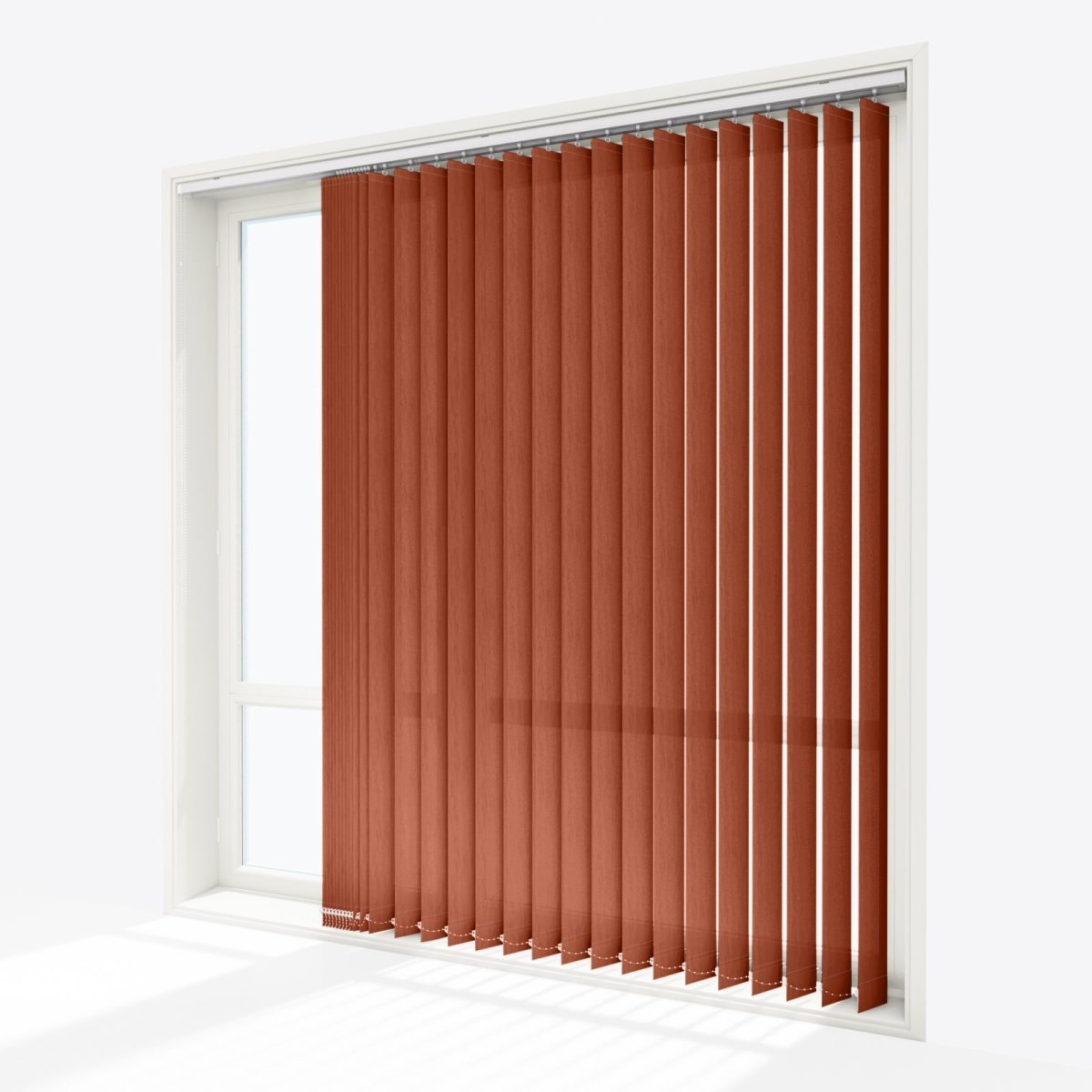 Van Gogh Burnt Ochre Vertical Blinds Replacement Slats - Zen Shades