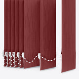 Van Gogh Fired Bricked Vertical Blinds - Zen Shades