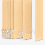Van Gogh Knightley Straw Vertical Blinds - Zen Shades