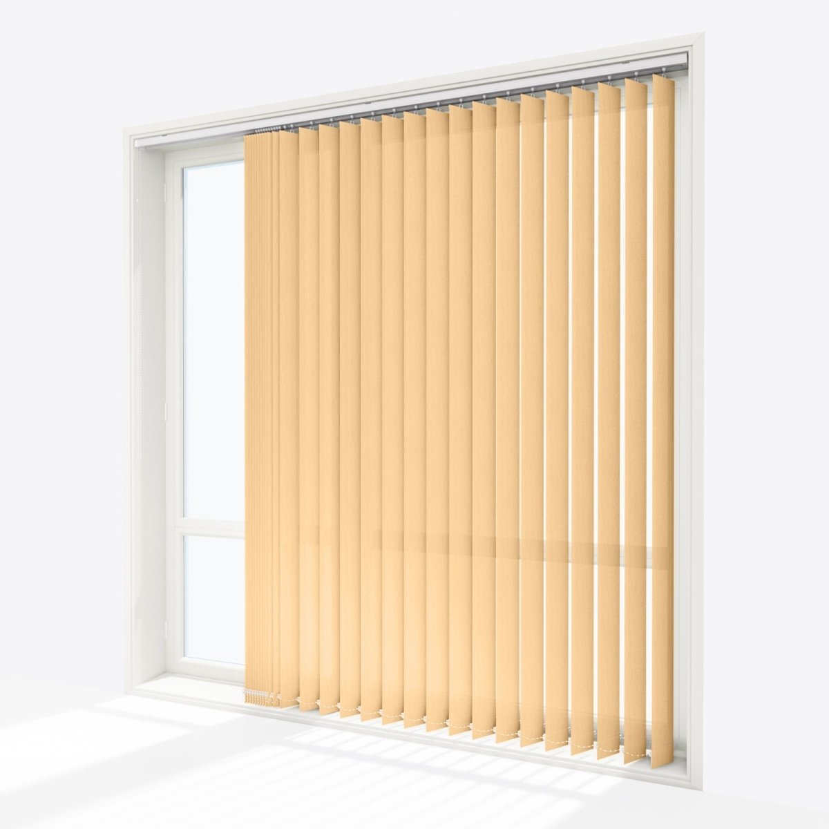 Van Gogh Knightley Straw Vertical Blinds - Zen Shades
