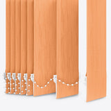 Van Gogh Muskmelon Vertical Blinds - Zen Shades