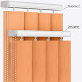 Van Gogh Muskmelon Vertical Blinds - Zen Shades