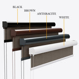 Velvet Mink Brown Blackout Roller Blinds - Zen Shades