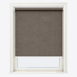 Velvet Mink Brown Blackout Roller Blinds - Zen Shades