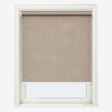 Velvet Savannah Tan Blackout Roller Blinds - Zen Shades