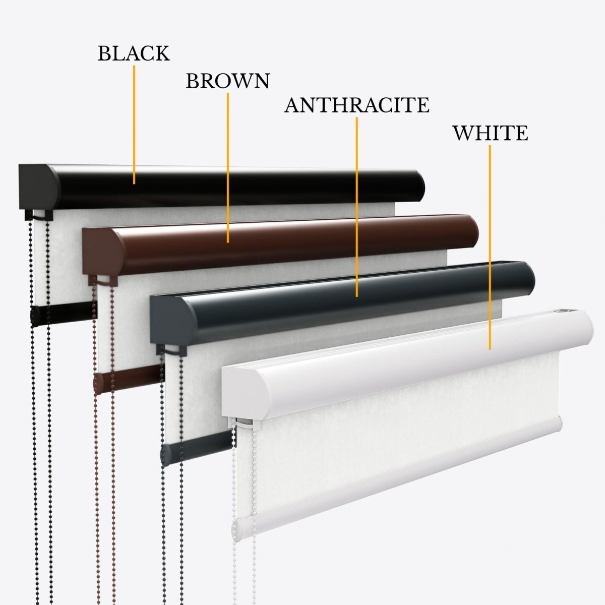Velvet Vaporous Gray Blackout Roller Blinds - Zen Shades