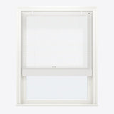 Zebra White Venetian Blinds - Zen Shades